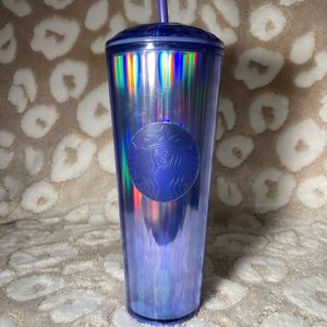 2022 Starbucks Periwinkle Kaleidoscope Cold Cup